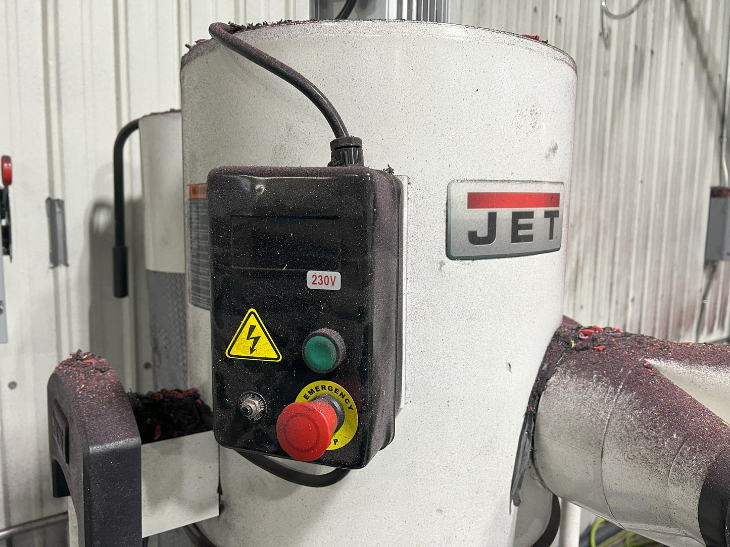 JET DUST COLLECTOR MODEL JCDC-3 (S/N 20083721)