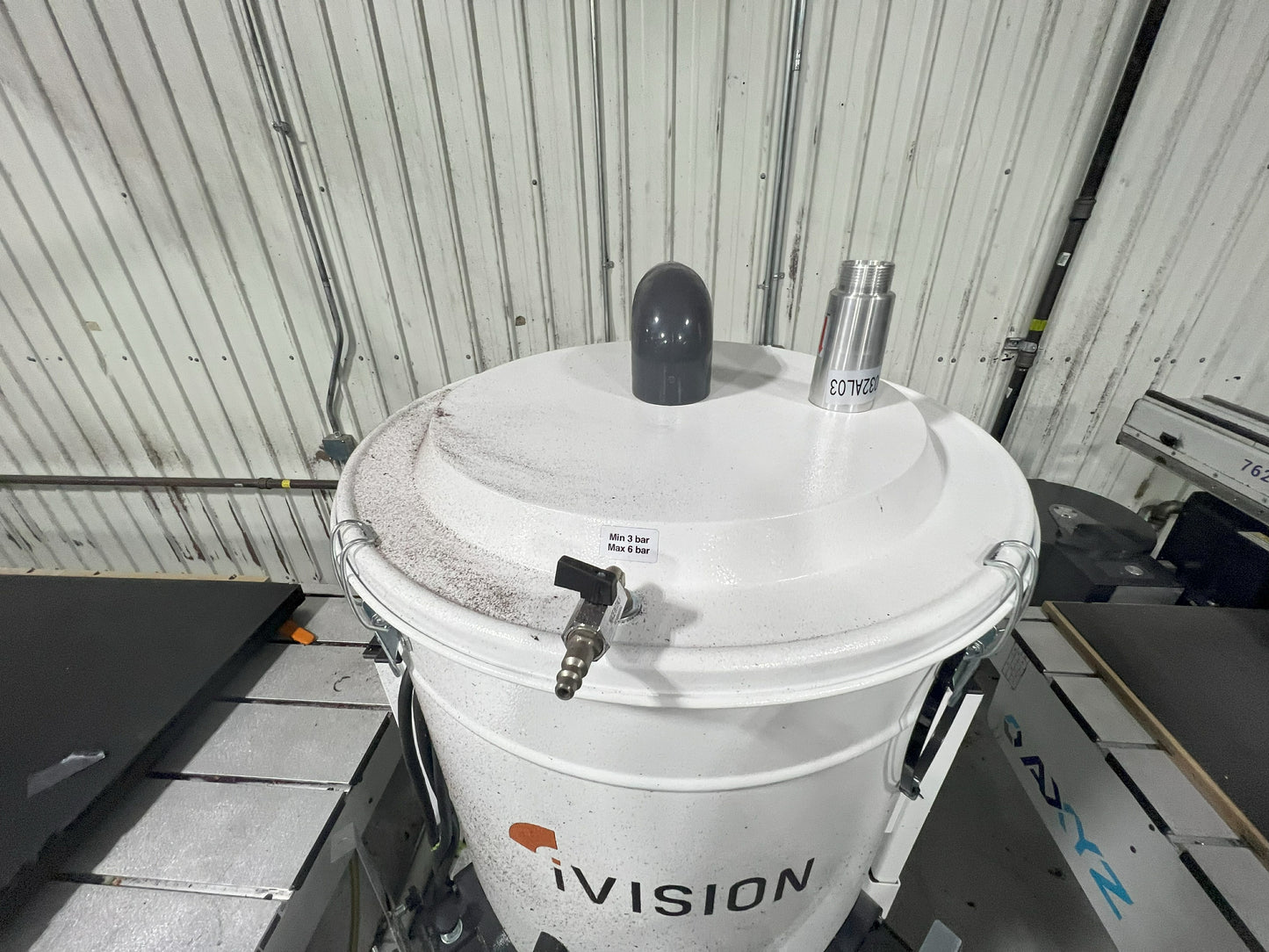 IVISION DUST COLLECTOR MODEL FLAT IV3-4.8-42-226 (S/N I-0407/2021)